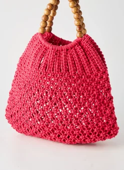 Sac Petite Mendigote Rose Forme Rectangulaire