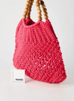 Sac Petite Mendigote Rose Forme Rectangulaire