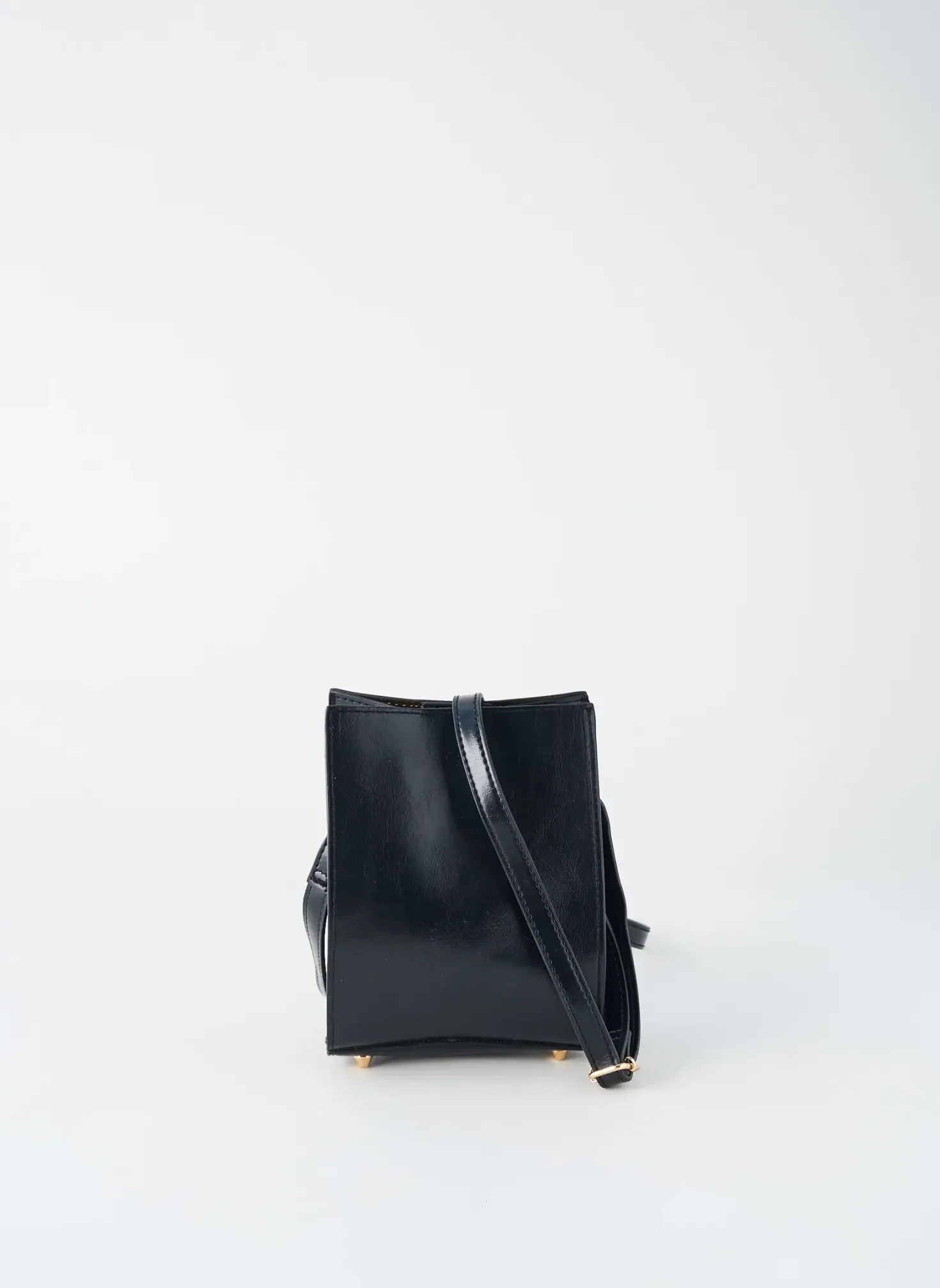 Sac Piombo Noir Forme Rectangulaire