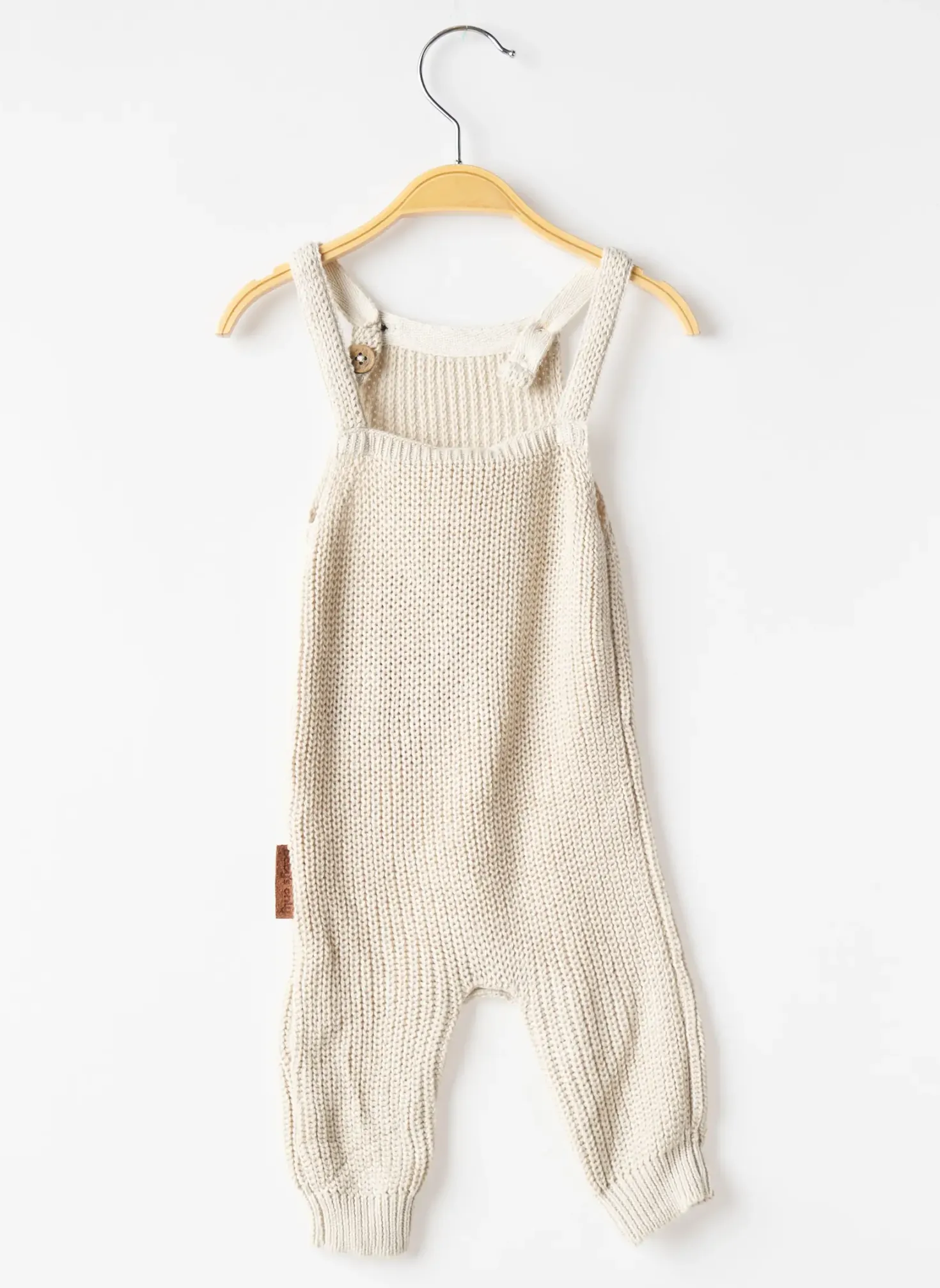 Salopette Baby's Only Beige Sans Manche