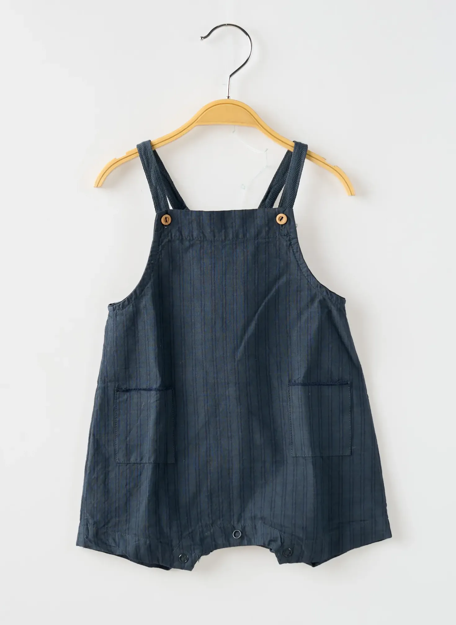 Salopette Buho Bleu Fines Bretelles