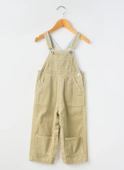 Salopette Petit Bateau Beige Fines Bretelles