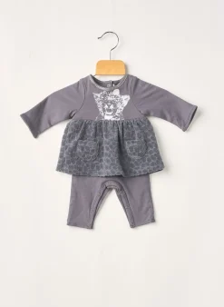 Salopette 3 Pommes Gris