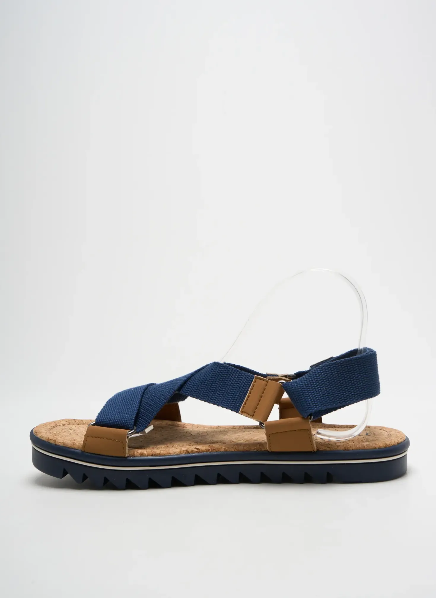 Sandales/nu Pieds Armistice Bleu Bout Ouvert