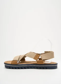 Sandales/nu Pieds Armistice Beige Bout Ouvert