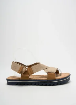 Sandales/nu Pieds Armistice Beige Bout Ouvert