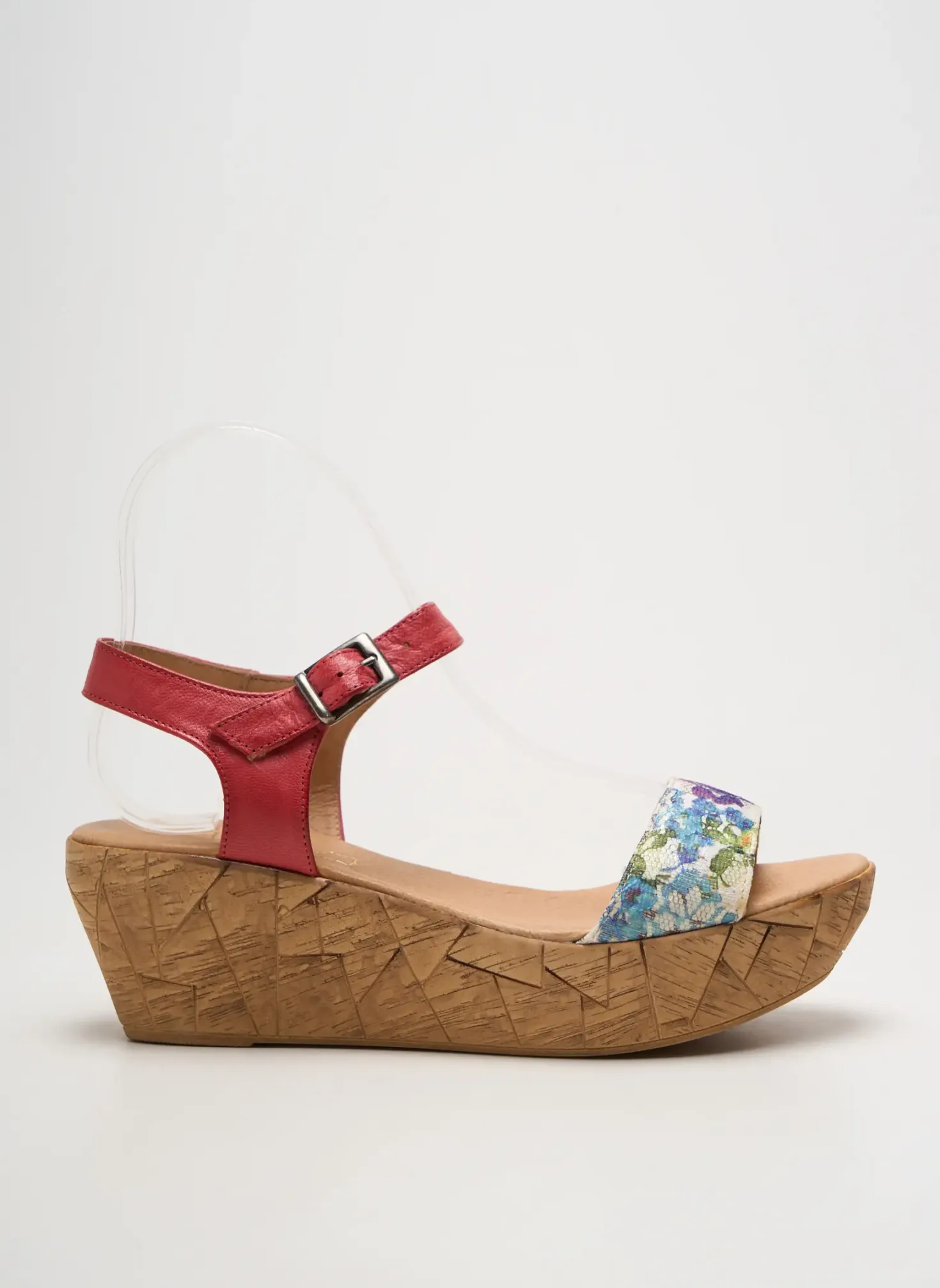 Sandales/nu Pieds Bertuchi Rose Talon De 4 À 6cm