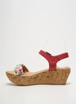 Sandales/nu Pieds Bertuchi Rose Talon De 4 À 6cm
