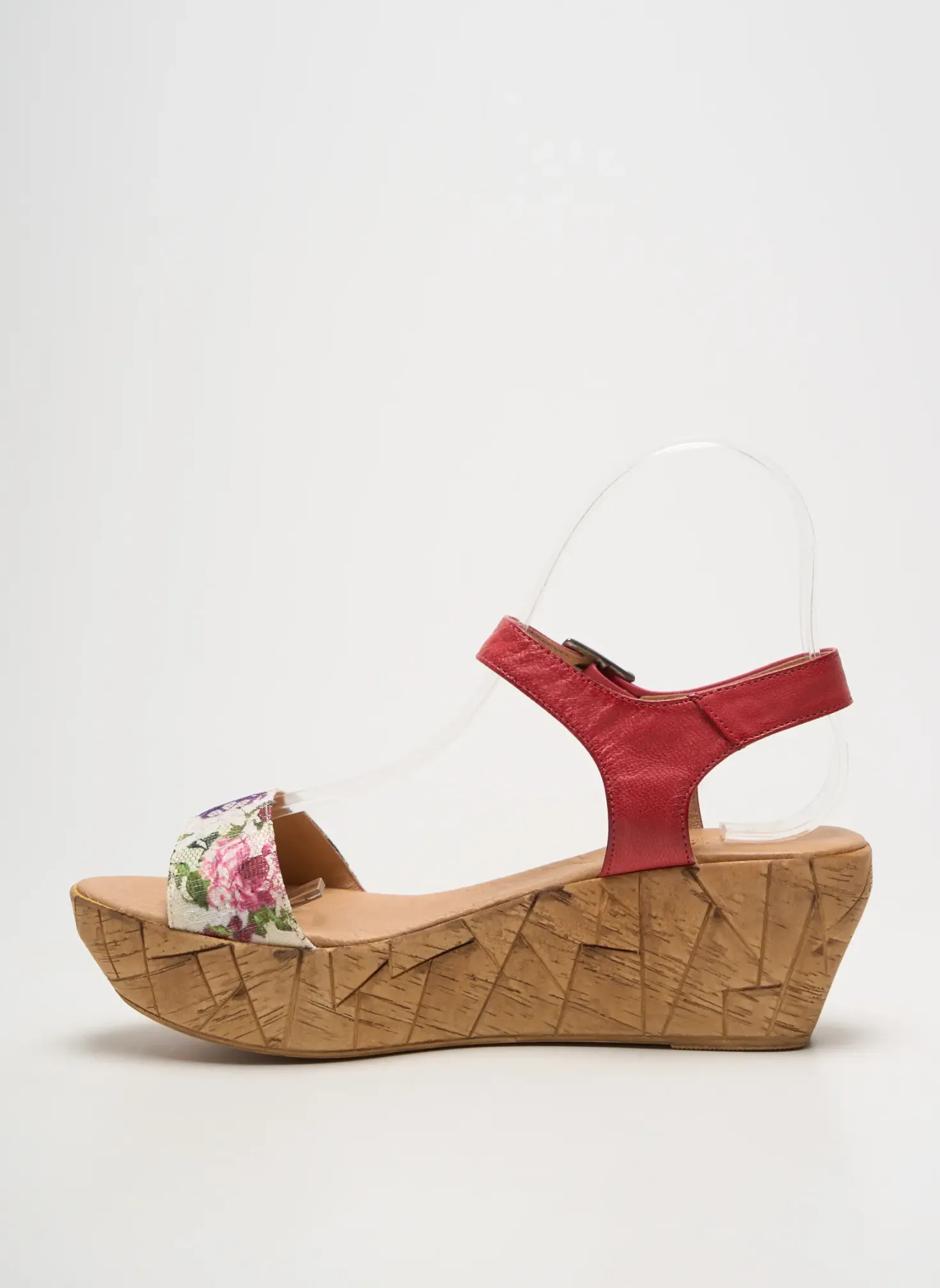 Sandales/nu Pieds Bertuchi Rose Talon De 4 À 6cm