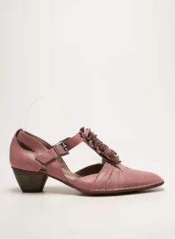 Sandales/nu Pieds Dorking Rose Talon De 4 À 6cm