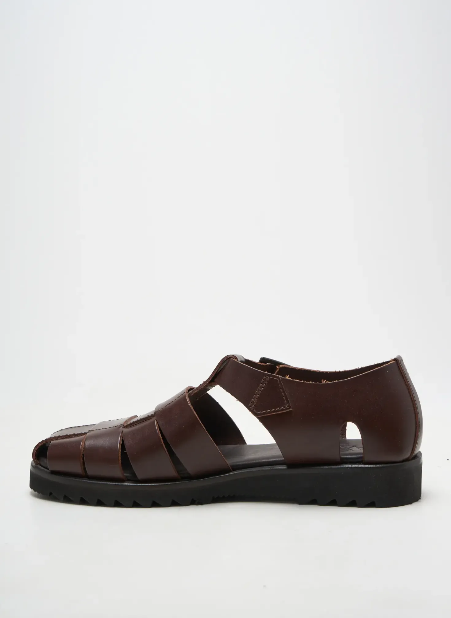 Sandales/nu Pieds Fratelli Vanni Marron Bout Rond