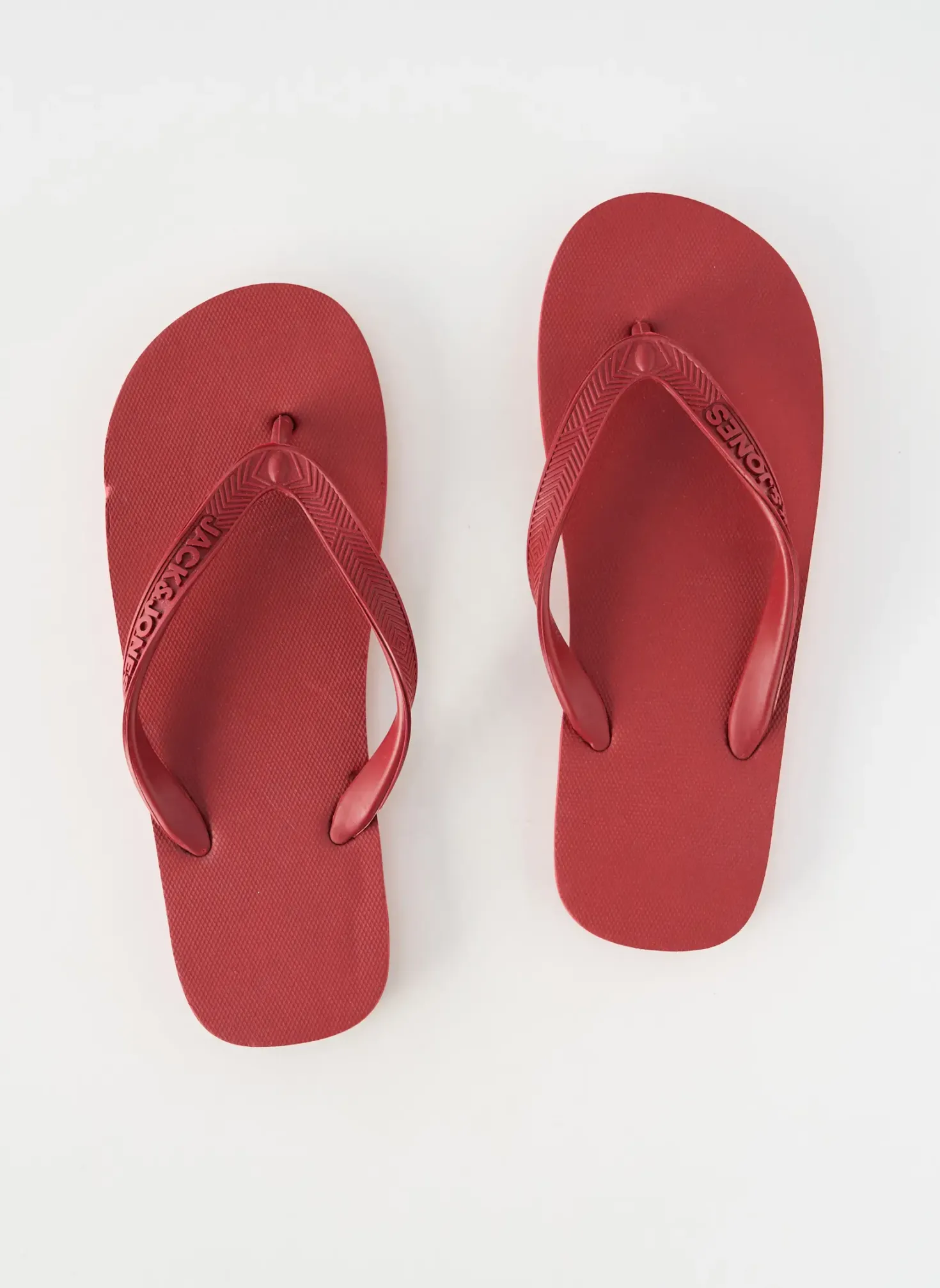 Sandales/nu Pieds Jack & Jones Rouge