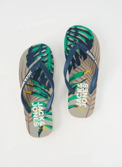 Sandales/nu Pieds Jack & Jones Vert