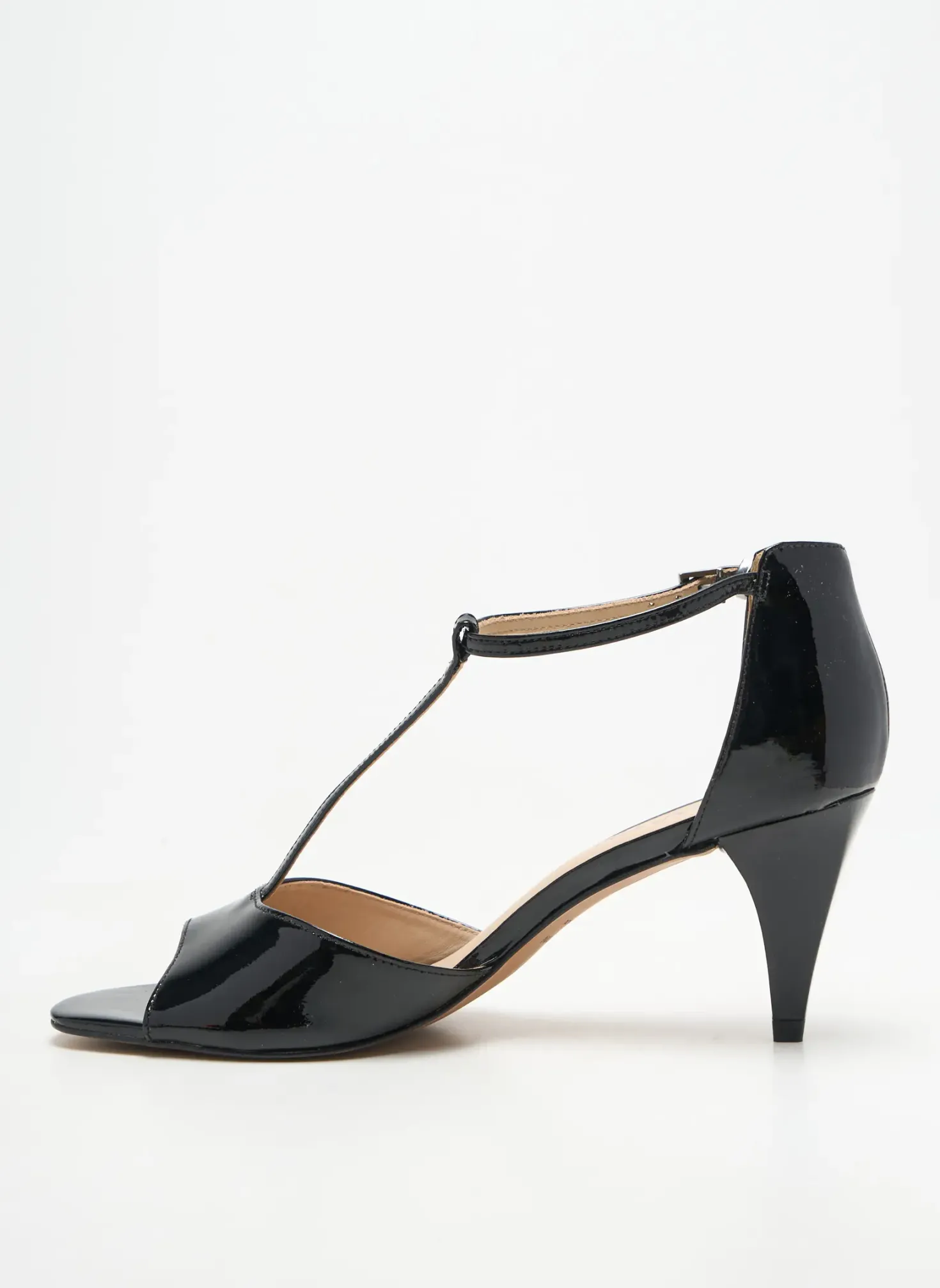 Sandales/nu Pieds Jb Martin Noir Talon De 7 À 9cm