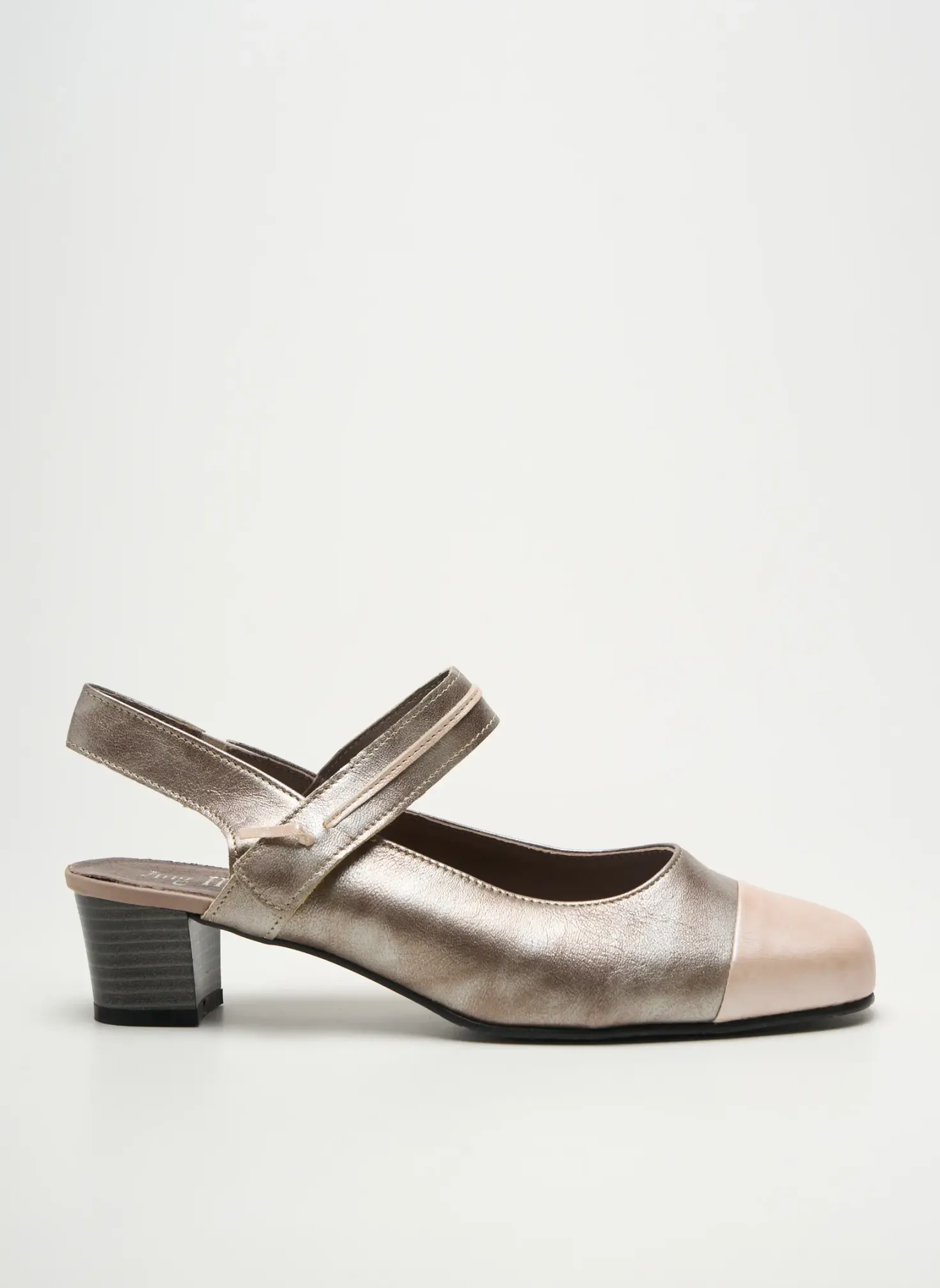 Sandales/nu Pieds Jmg Houcke Argent Talon De 4 À 6cm