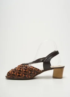 Sandales/nu Pieds Jmg Houcke Marron Talon De 4 À 6cm