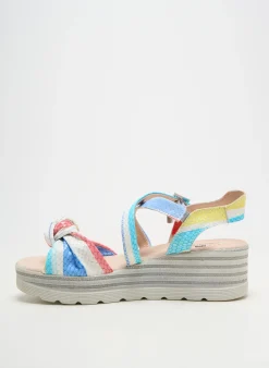 Sandales/nu Pieds Jose Saenz Bleu Talon De 4 À 6cm