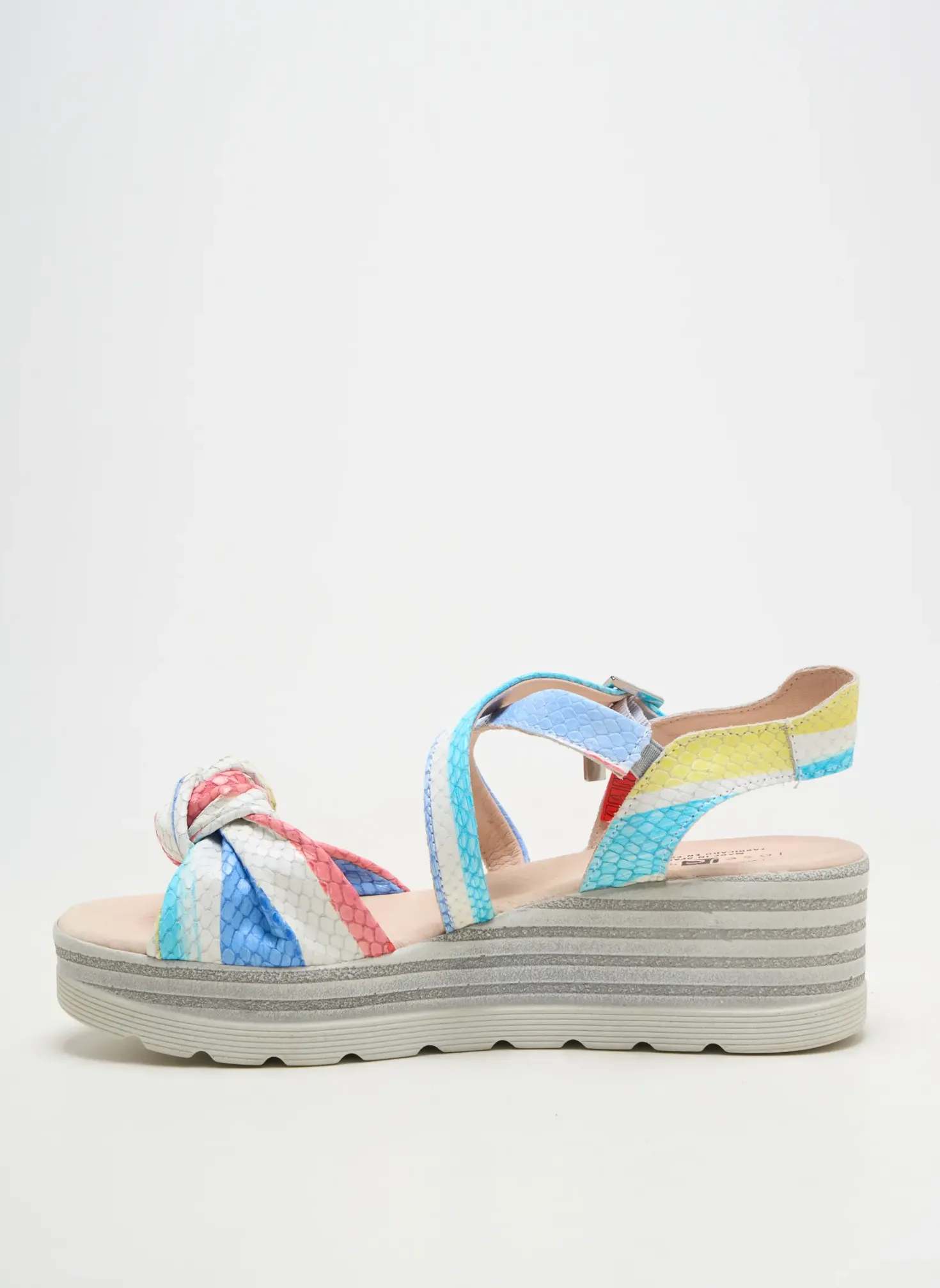 Sandales/nu Pieds Jose Saenz Bleu Talon De 4 À 6cm
