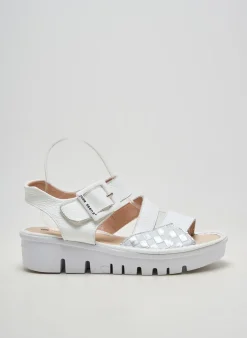 Sandales/nu Pieds Jose Saenz Blanc Talon De 4 À 6cm