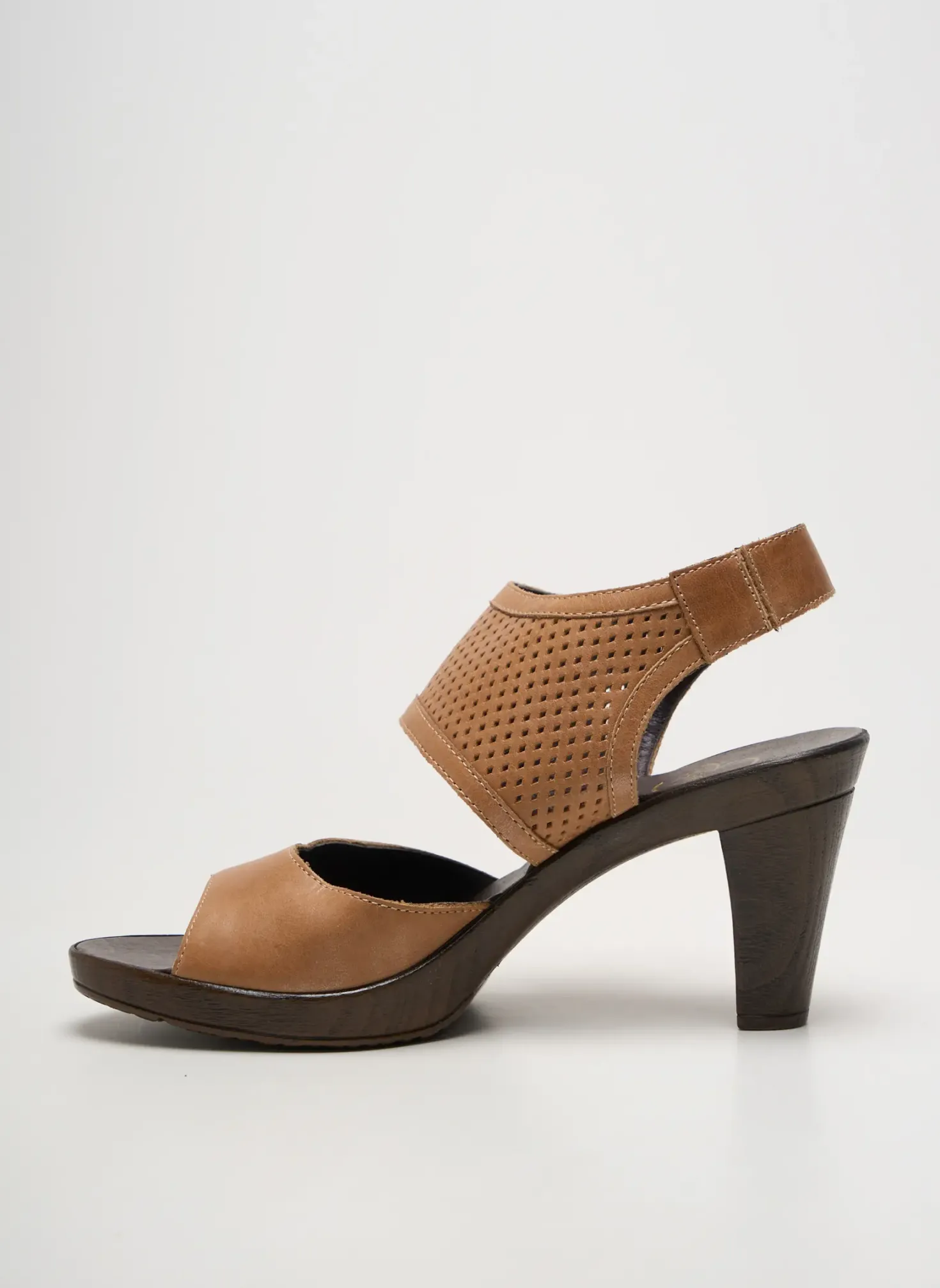 Sandales/nu Pieds Karston Marron Talon De 7 À 9cm