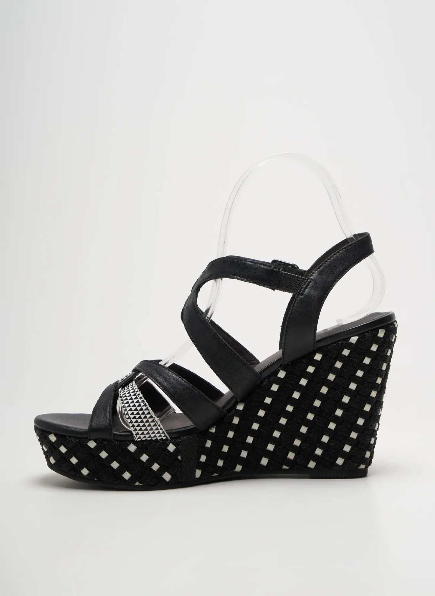 Sandales/nu Pieds Mam'zelle Noir Talon Haut De 10cm Et Plus