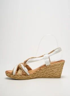 Sandales/nu Pieds Marila Blanc Talon De 7 À 9cm