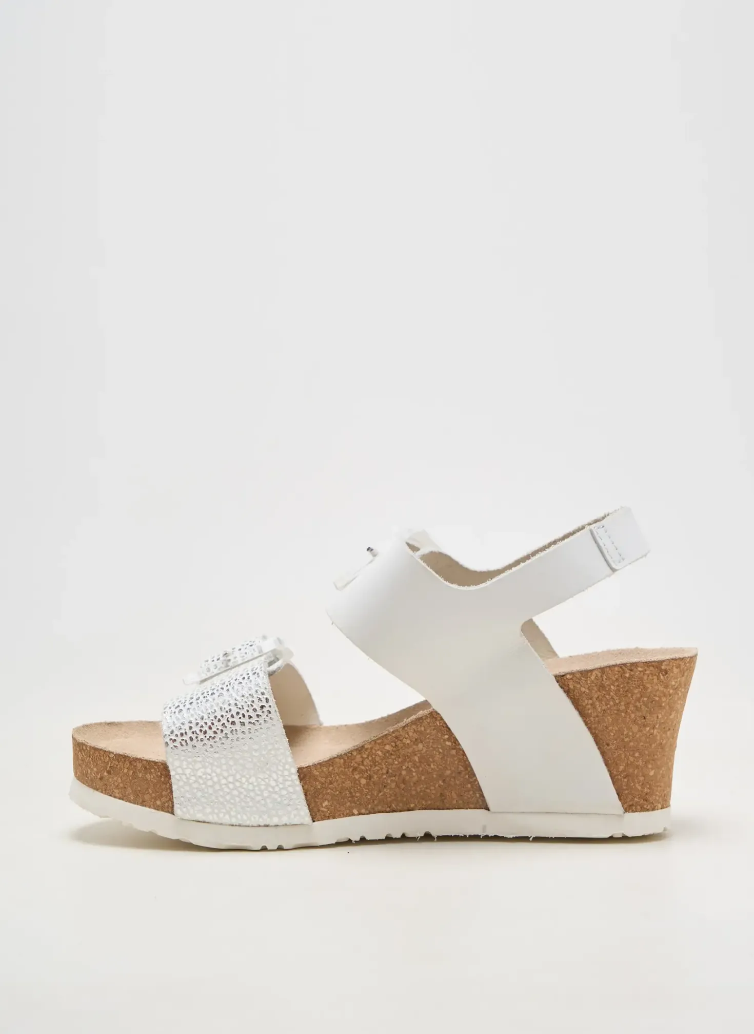 Sandales/nu Pieds Mephisto Blanc Talon De 4 À 6cm
