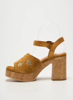 Sandales/nu Pieds Minka Design Marron Talon De 7 À 9cm