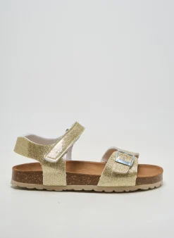 Sandales/nu Pieds Nörvik Or Talon Plat Jusqu'à 3cm