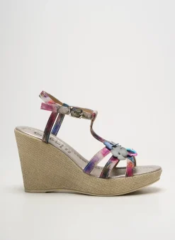 Sandales/nu Pieds Patrizia Azzi Violet Talon De 7 À 9cm