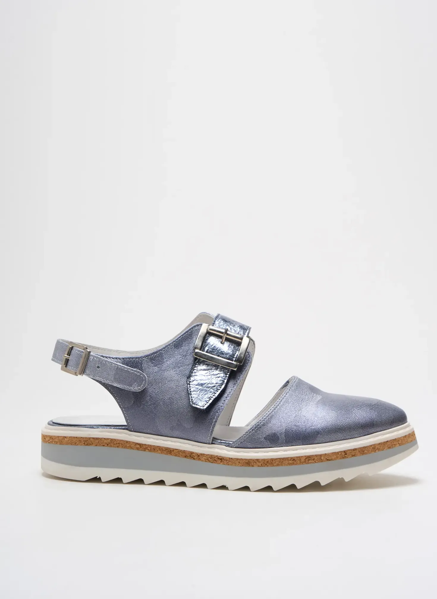 Sandales/nu Pieds Philippe Morvan Bleu Talon De 4 À 6cm