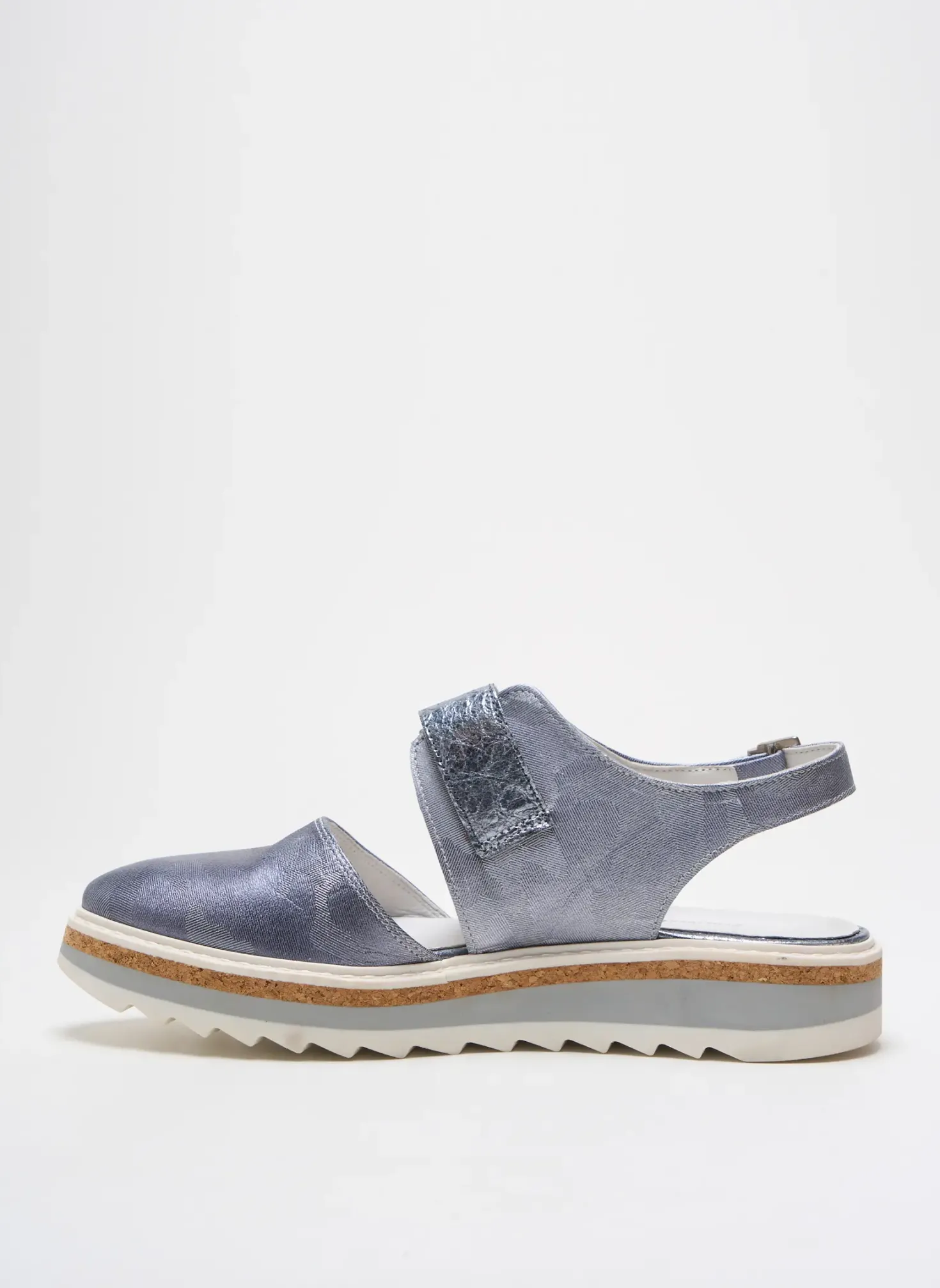 Sandales/nu Pieds Philippe Morvan Bleu Talon De 4 À 6cm