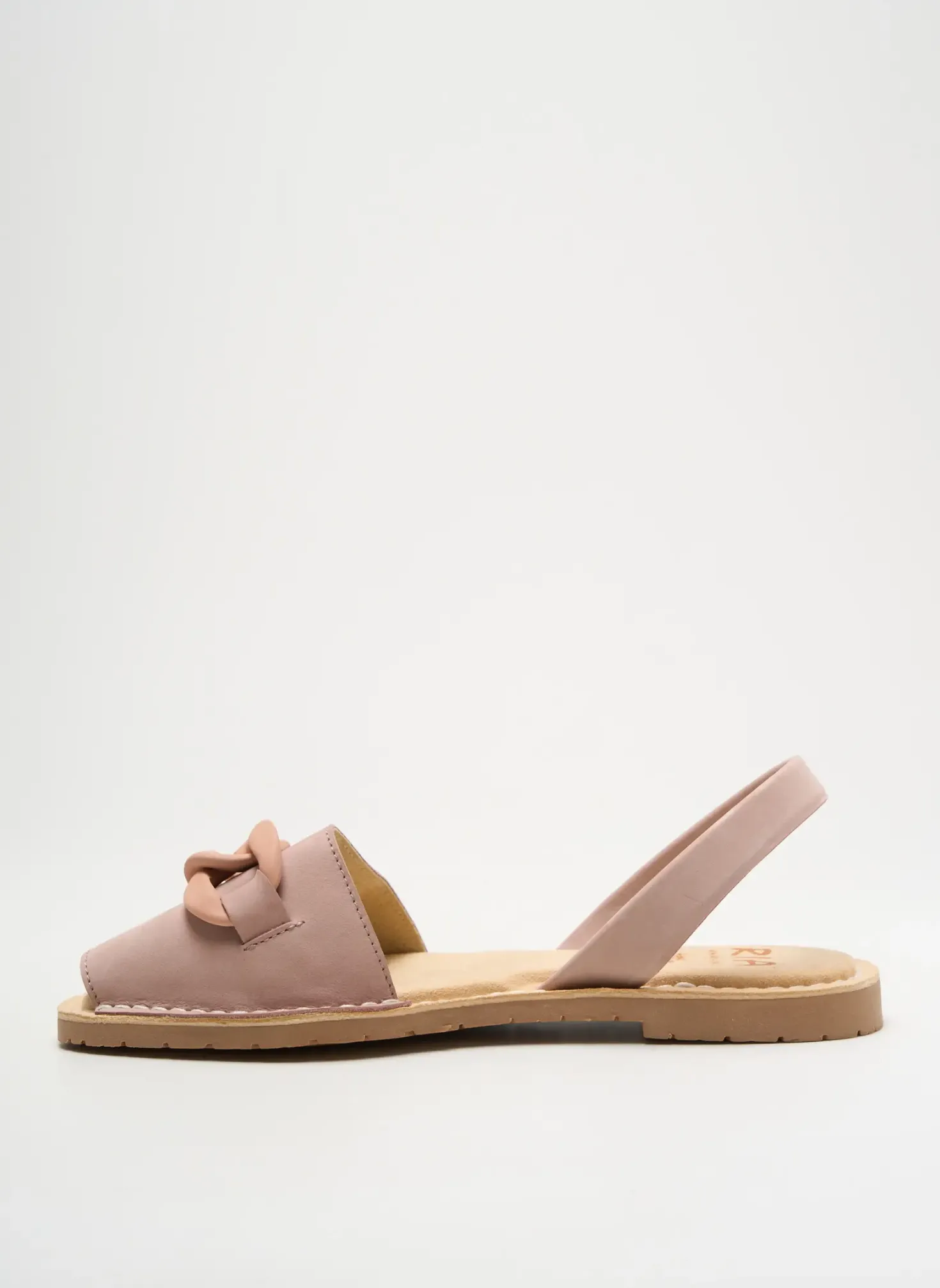Sandales/nu Pieds Ria Menorca Rose Talon Plat Jusqu'à 3cm
