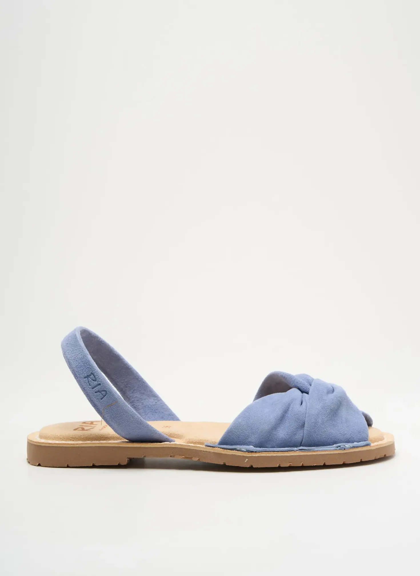Sandales/nu Pieds Ria Menorca Bleu Talon Plat Jusqu'à 3cm