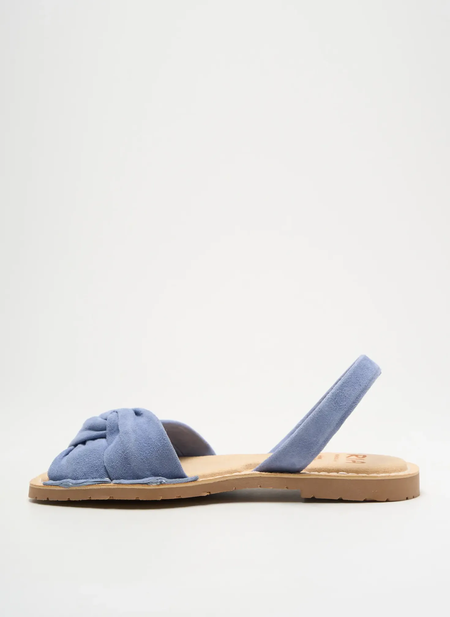 Sandales/nu Pieds Ria Menorca Bleu Talon Plat Jusqu'à 3cm