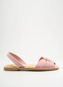 Sandales/nu Pieds Ria Menorca Rose Talon Plat Jusqu'à 3cm