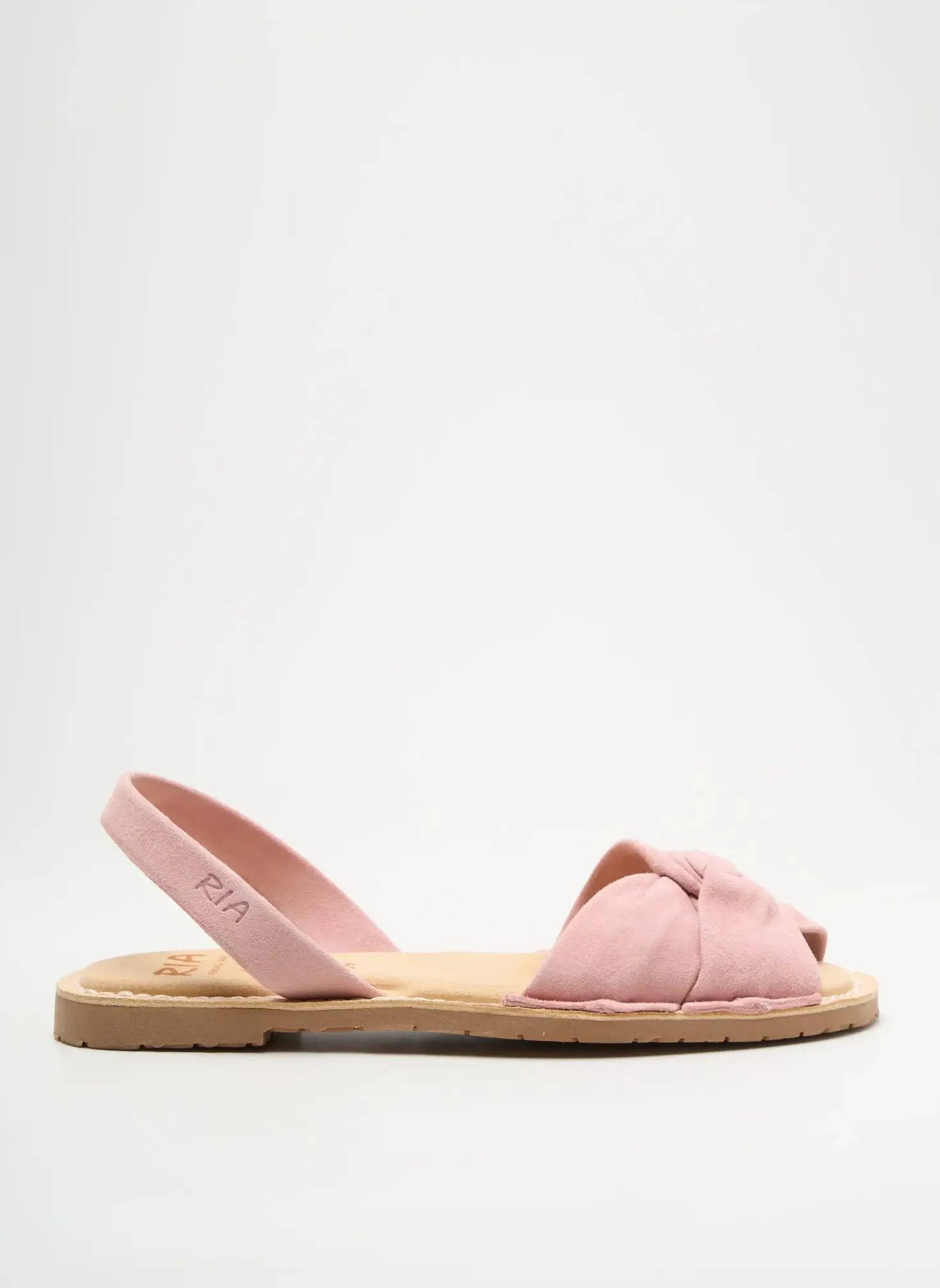Sandales/nu Pieds Ria Menorca Rose Talon Plat Jusqu'à 3cm