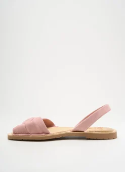 Sandales/nu Pieds Ria Menorca Rose Talon Plat Jusqu'à 3cm