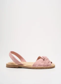 Sandales/nu Pieds Ria Menorca Rose Talon Plat Jusqu'à 3cm