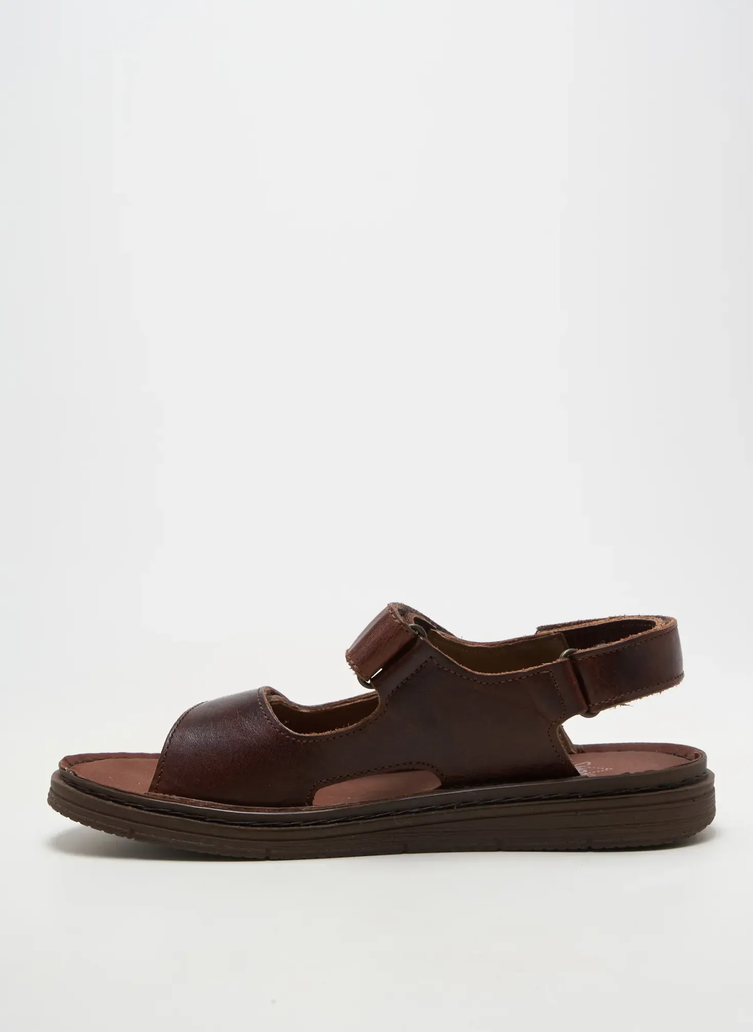 Sandales/nu Pieds Swedi Marron Bout Ouvert