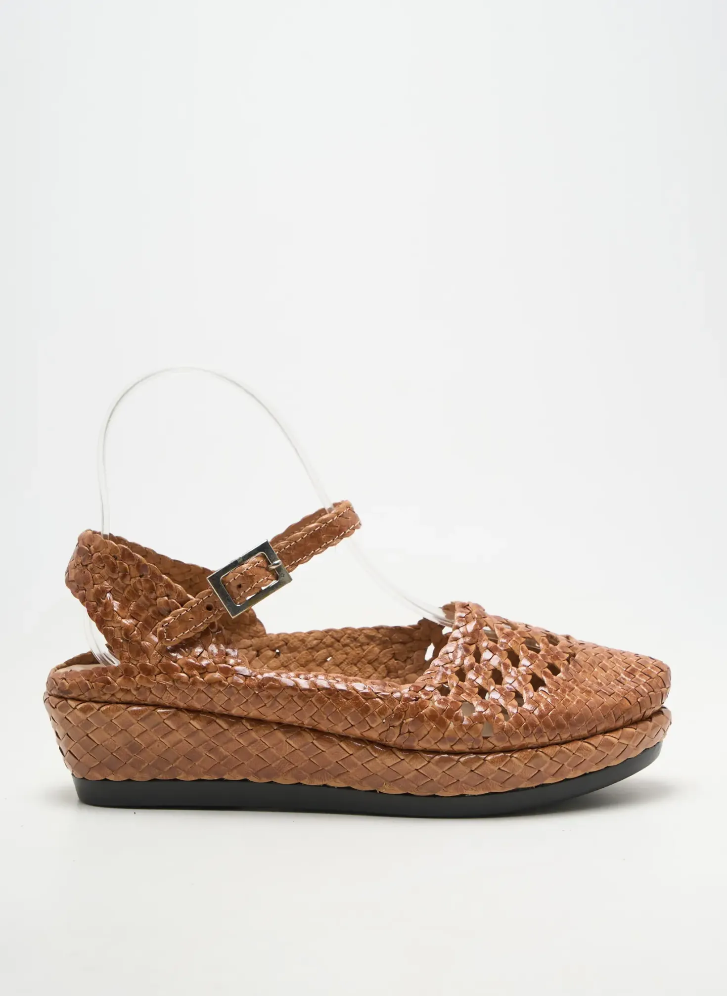 Sandales/nu Pieds Yves Desfarge Marron Talon De 4 À 6cm