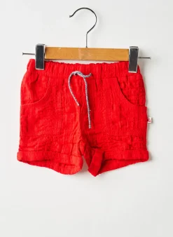 Short Absorba Rouge Taille Élastique