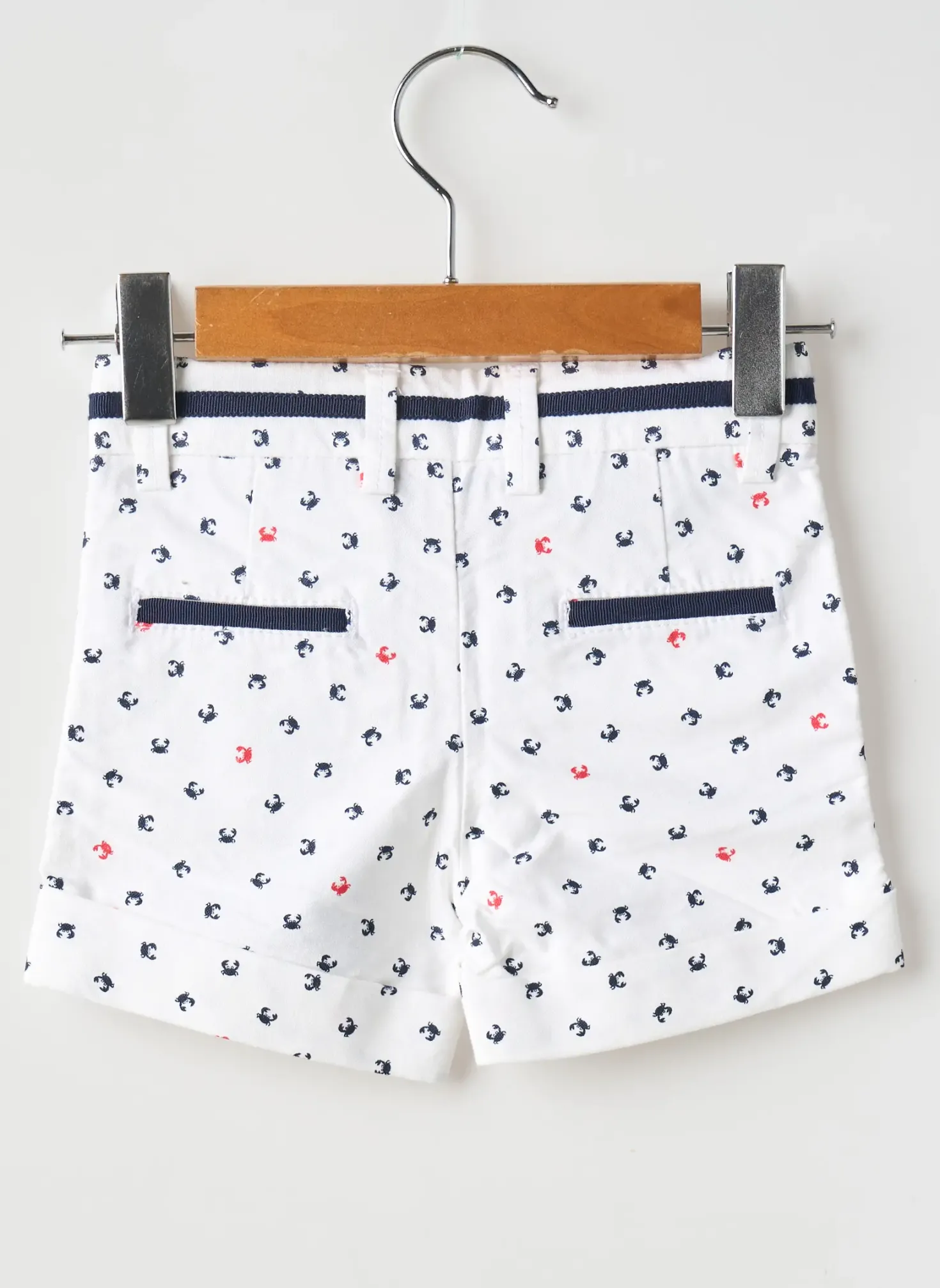 Short Boboli Blanc Taille Ajustable