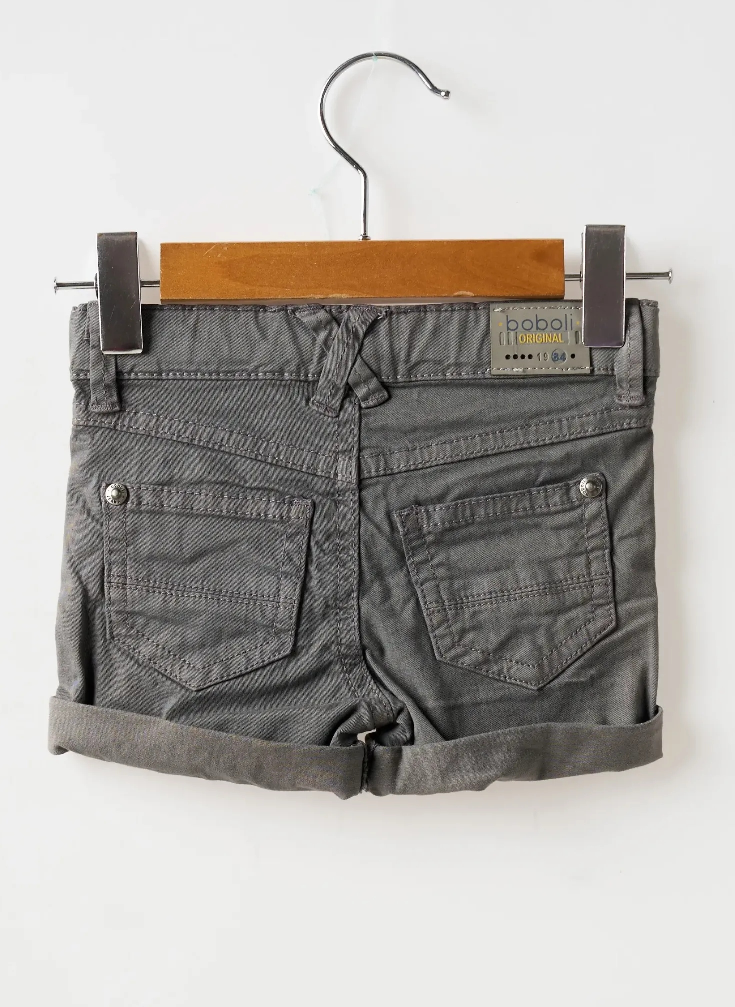 Short Boboli Gris Taille Ajustable