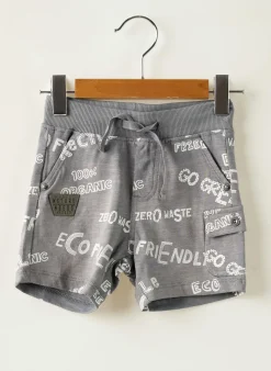 Short Boboli Gris Taille Élastique