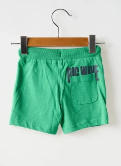 Short Boboli Vert Taille Élastique