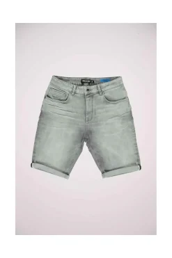 Short Cars Jeans Gris