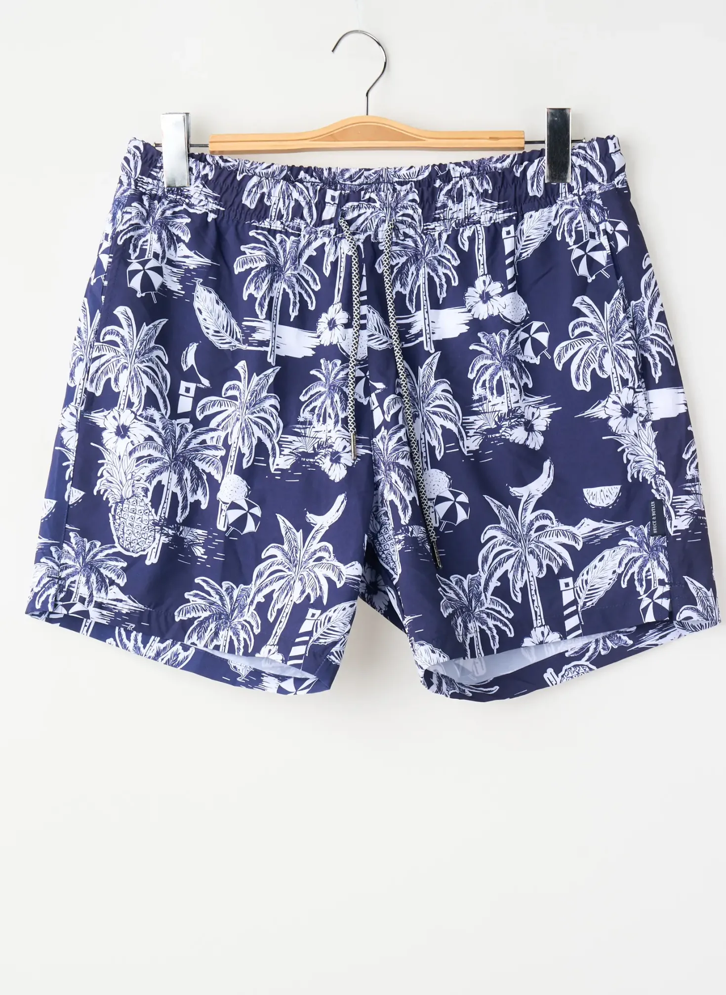 Short De Bain Bruce & Butler Bleu