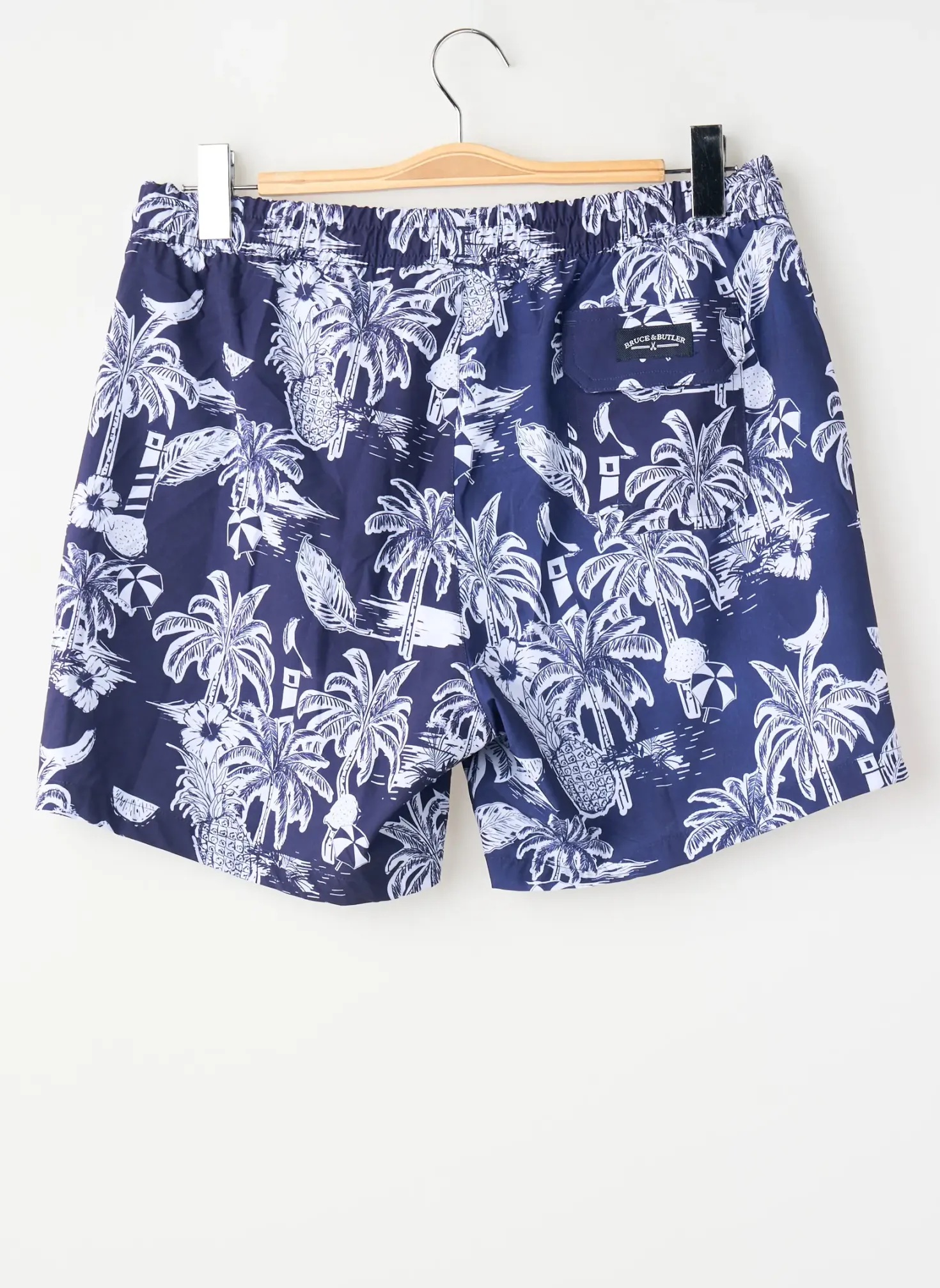 Short De Bain Bruce & Butler Bleu