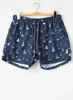 Short De Bain Bruce & Butler Bleu